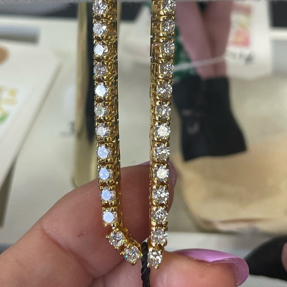 18kt GOLD FILLED Tennis Necklace💎